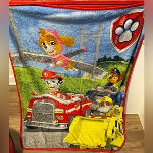 Paw Patrol Kids throw 45” X 36”